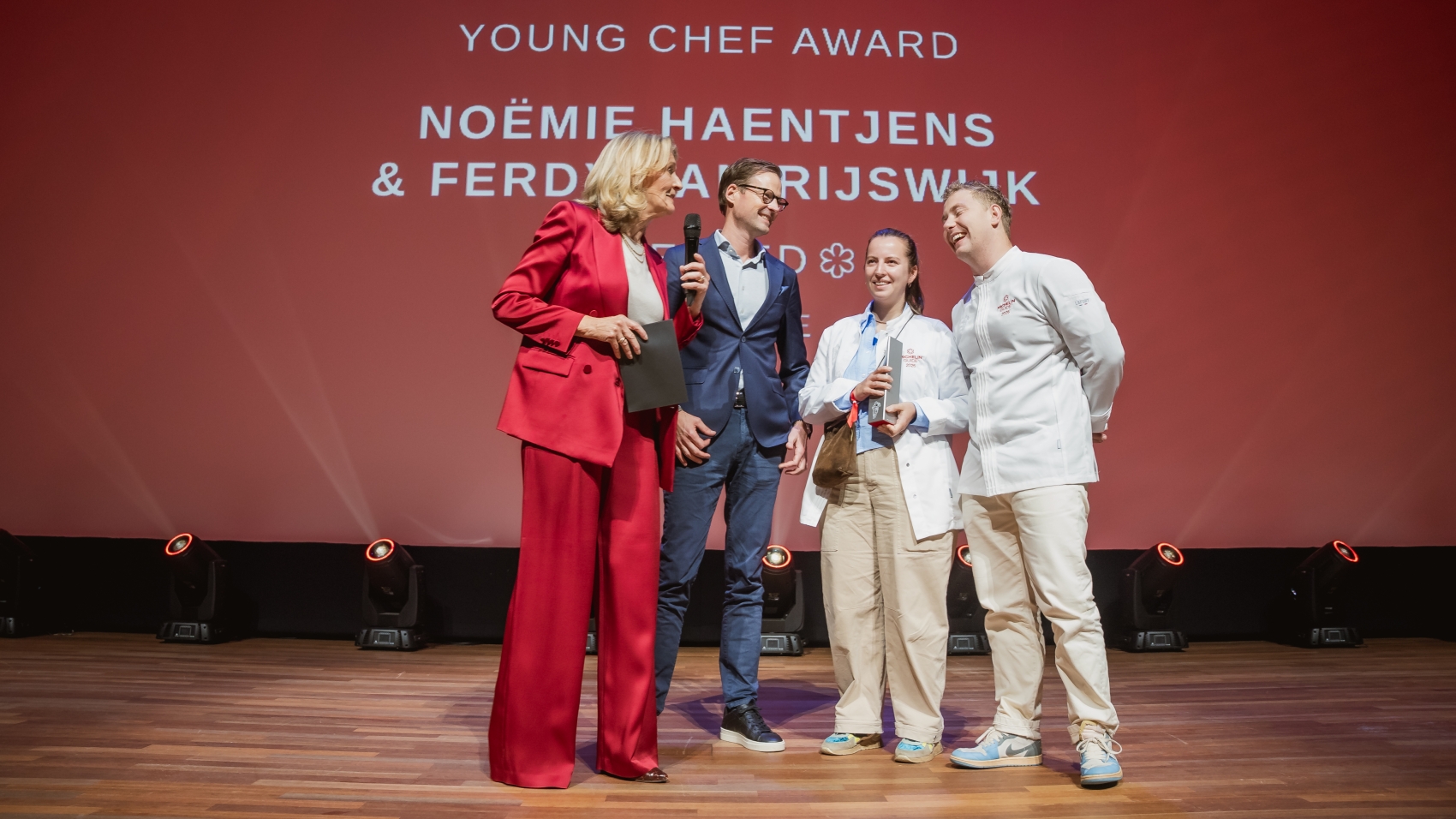 Noëmie Haentjens en Ferdy van Rijswijk winnen Young Chef Award en krijgen een ster
